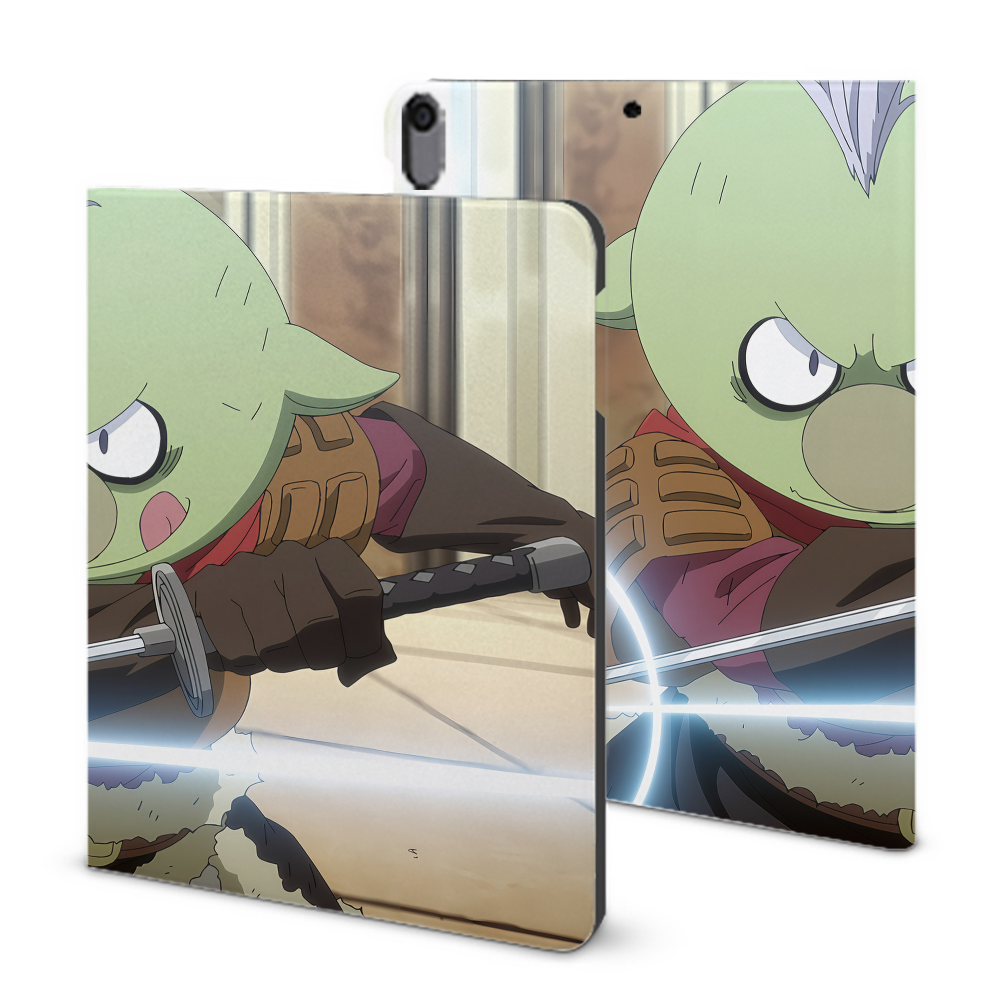 （画像用） 転スラ Regarding Reincarnated to Slime IPad ケース ブック型 PUレザー TPU 耐衝撃 軽量 薄型 ペン収納なし 全面保護 IPad 各モデル対応